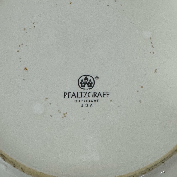 Vintage Pfaltzgraff Summer Garden 10.5in Dinner Plates- Set of 10 - Picture 5 of 5